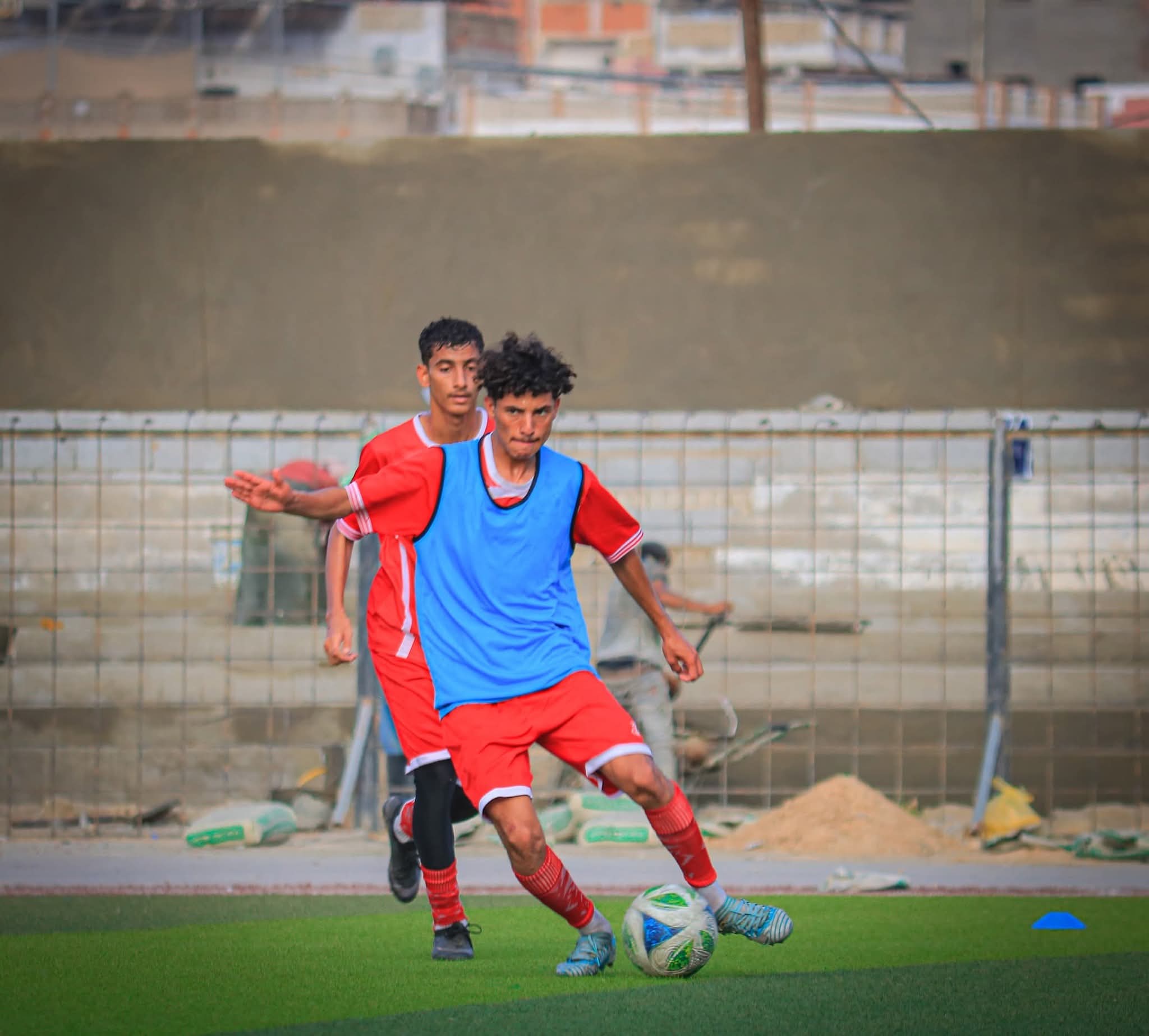 تحضيرات منتخب الناشئين في المعسكر الاعدادي